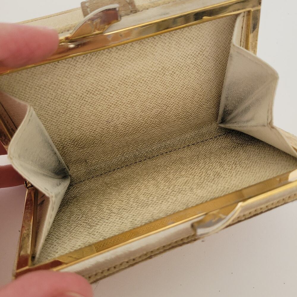 Vintage Louis Vuitton Monogram Rayures Canvas Wallet French Coinpouch TH3087 - Picture 7 of 10